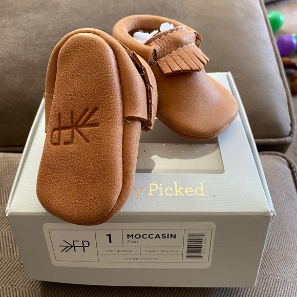 Freshly Picked Other - Never been worn- Freshly Picked Mocs ( size 1 )